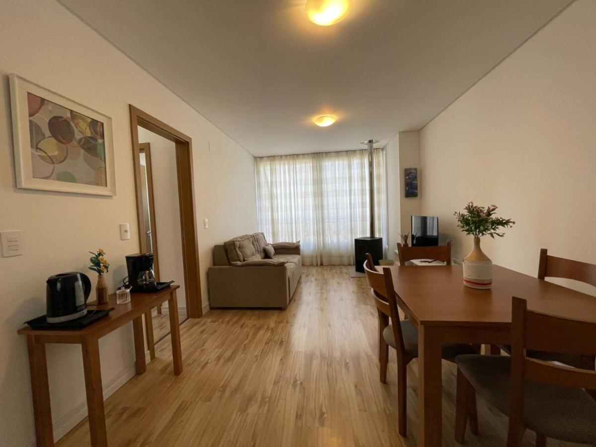 Ferienwohnung 1D Com Lareira No Centro De Gramado Exterior foto